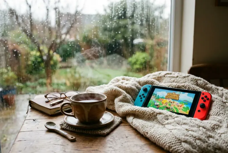 Przytulne gry na Nintendo Switch na deszczowe wieczory